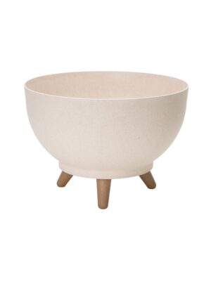 Bowl on legs Satina Wood